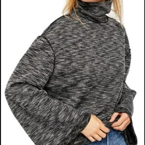 FREE PEOPLE SUNNY DAYS TURTLENECK